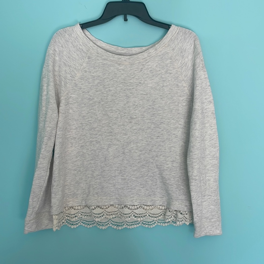 Loft Lou & Gray Shirt with lace